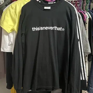 디스이즈네버댓 롱 슬리브 티셔츠 블랙