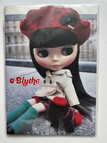 초레어 신상품 Blythe 브라이스 A5 노트 바우와우 트레디셔널