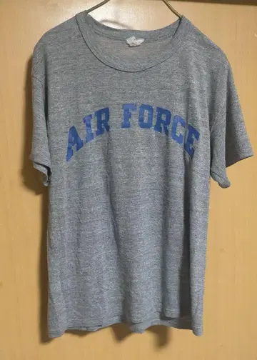 AIR FORCE 숏숏 그레이 티셔츠 미국제 M 사이즈