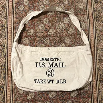 U.S. MAIL 숄더백 뉴스 페이퍼 백