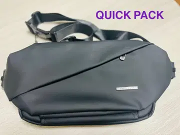QUICK PACK 퀵 팩 바디백 블랙 검정