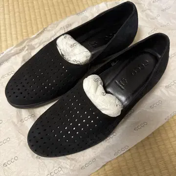 ECCO 블랙 슬립온 사이즈 38