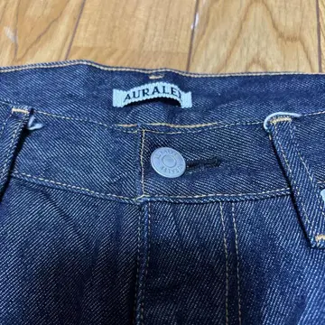 오라리 데님 팬츠 34 / Hard Twist Denim