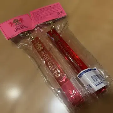 빛나는 펜라이트 빨간색 2개 세트