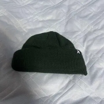 Hurley 다크 그린 니트 모자
