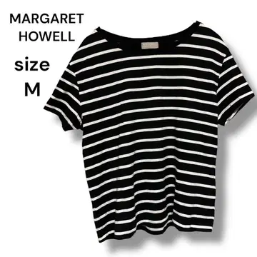 MARGARET HOWELL 반팔 스트라이프 티셔츠 마가렛호웰