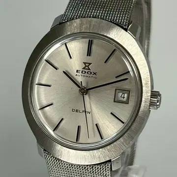 미사용품 EDOX 에독스 고급 스위스산 자동 시계 정품 블레스 포함
