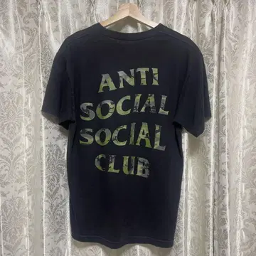 ANTI SOCIAL SOCIAL CLUB 티셔츠 블랙