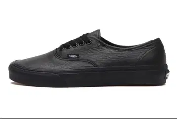VANS 오센틱 가죽 블랙