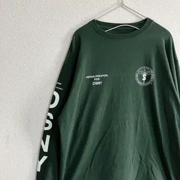 heron preston DSNY JERSEY LONG TEE 롱 T M