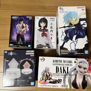 피규어 세트 귀멸의 칼날 Fate/Grand Order