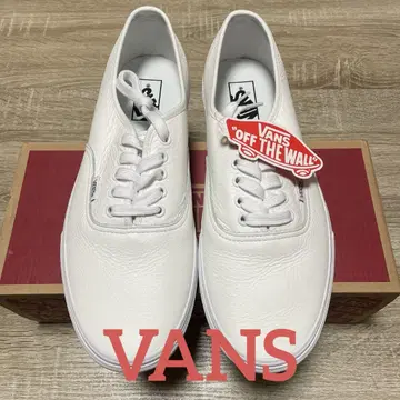 [새상품] 29cm VANS 반스 authentic leather 화이트