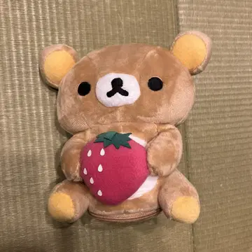 리락쿠마 봉제 인형 소품함