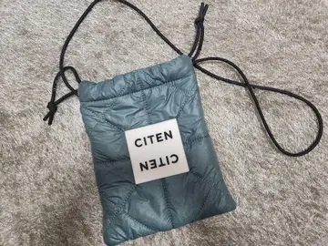 CITEN 시텐 복조리 숄더백 완판 다크 그린