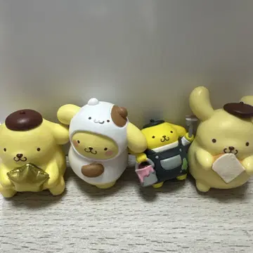 폼폼푸딩 가챠가챠 4개 세트