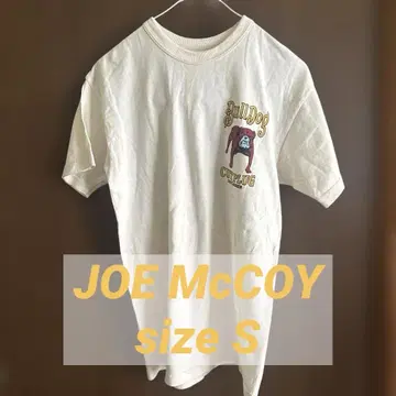 구제 의류 JOE McCOY BullDog 티셔츠