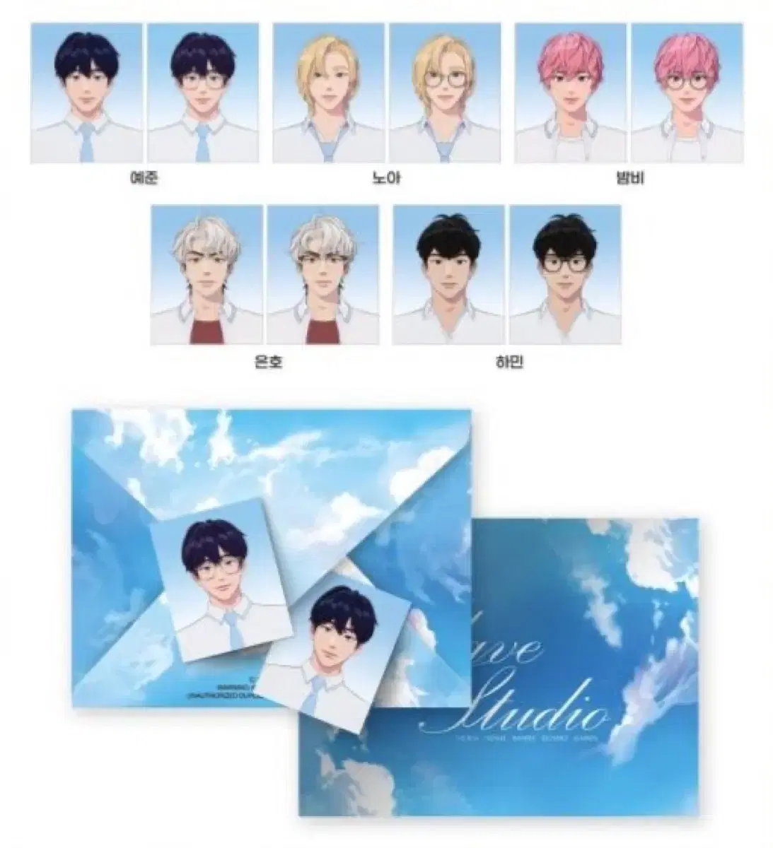 PLAVE Aniplus ID Photo Set