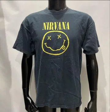2000년대 Anvil anvil NIRVANA 닐바나 밴딩 티셔츠