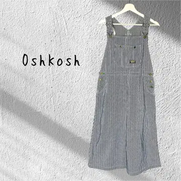 Oshkosh 오슈코슈 히코리 스트라이프 데님 오버롤