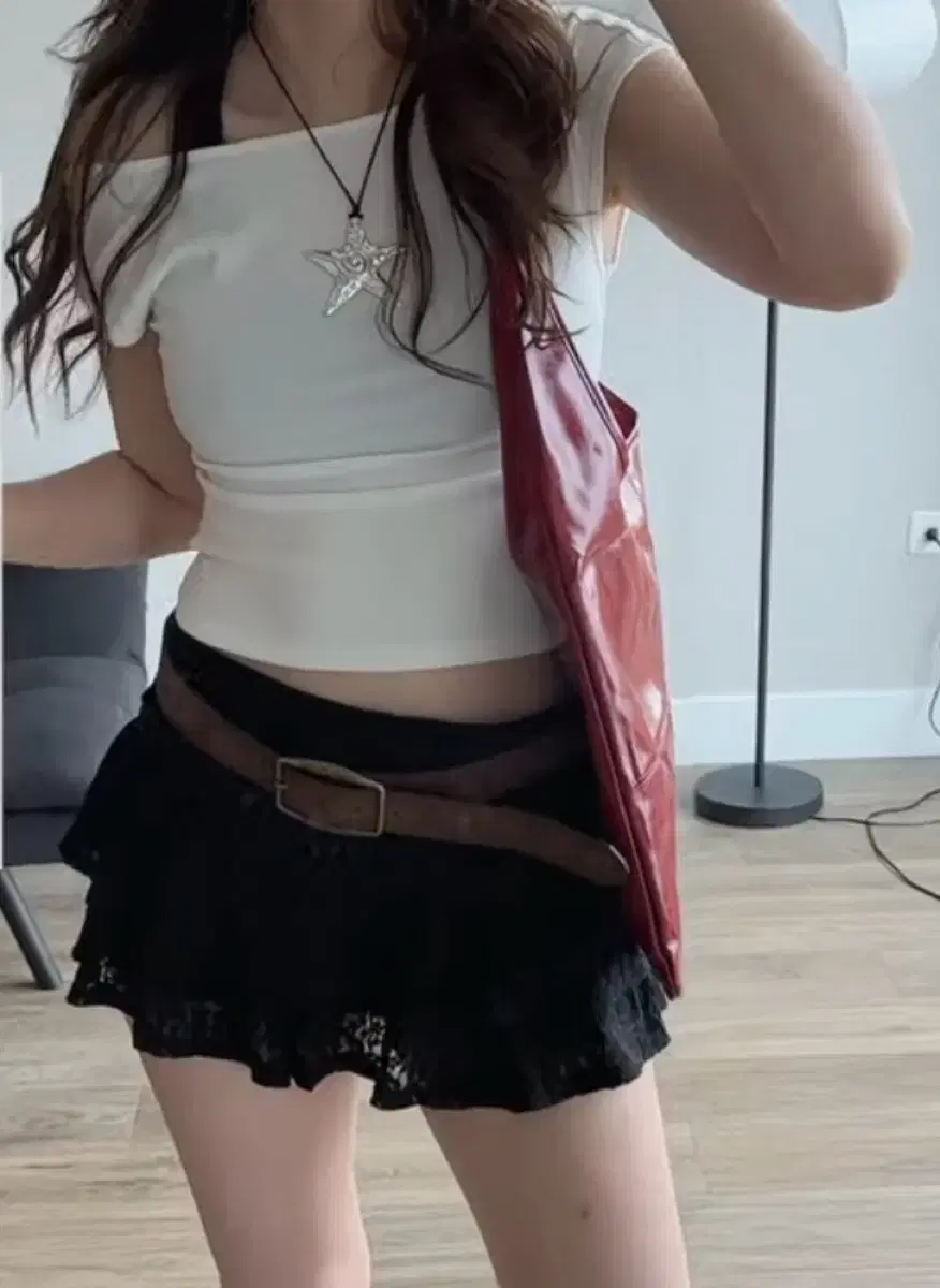 Shop Cider Lace Skirt (Threetimes, Glowny, Brandy Melville, Pale Jay)
