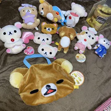리락쿠마 봉제 인형 세트