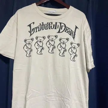 Grateful Dead 티셔츠 L 베이지