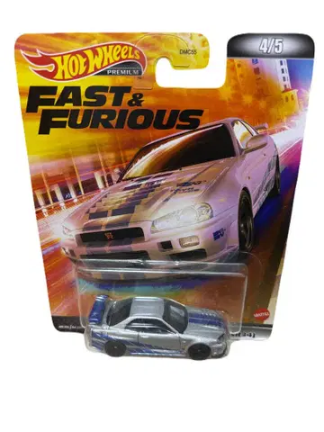 핫휠 와일드 스피드 닛산 스카이라인 GT-R R34