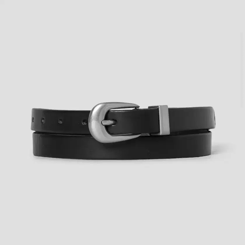【8 SECONDS】20MM SLIM WESTERN BELT 8SECONDS | 에잇세컨즈 8seconds Real Leather 20MM Slim