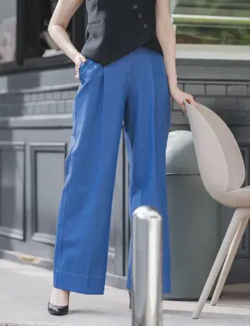자라 하이 웨스트 팬츠 와이드 레그 팬츠