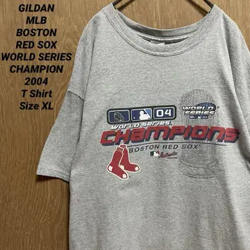 RED SOX WORLD SERIES CHAMPION 티셔츠 그레이 XL