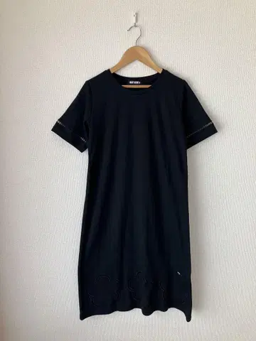 MARY QUANT 밑단 컷워크 원피스