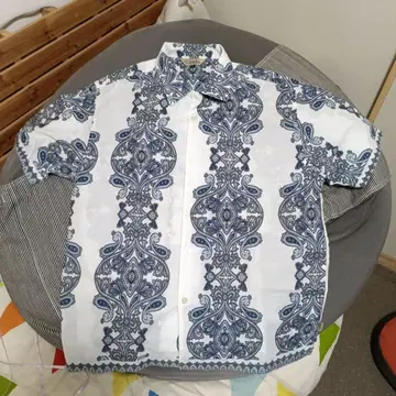 Gotcha 페이즐리 무늬 셔츠 made in USA VINTAGE