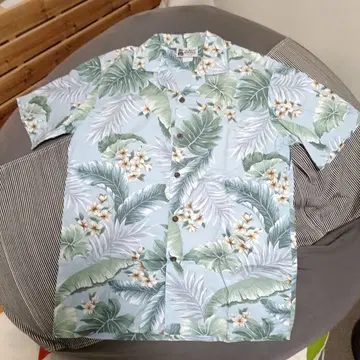ALPHA REPUBLIC 알로하 셔츠 made in hawaii