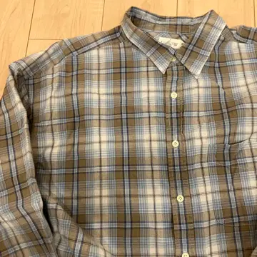 J crew 거인 택 XL 셔츠 체크