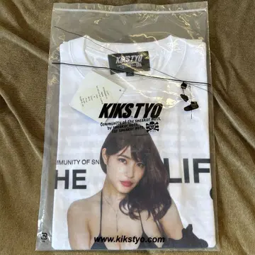 kikstyo 티셔츠 기시 아사카 미사용 새상품 사이즈 M