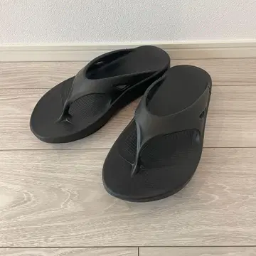 OOFOS 리커버리 샌들 블랙 27cm(M8/W10)