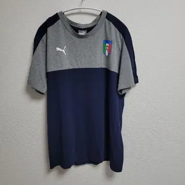Puma 이탈리아 대표 티셔츠 그레이/네이비