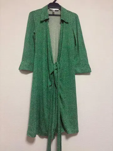 Diane von Furstenberg 실크 롱 원피스