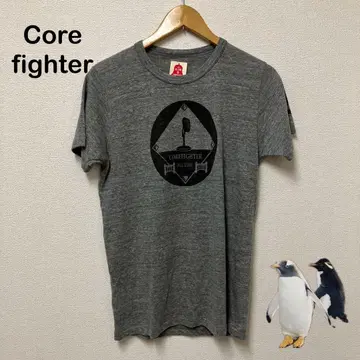 Corefighter 그래픽 티셔츠 그레이