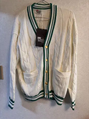 미사용 Traditional Weatherwear 칠덴 V 넥 가디건