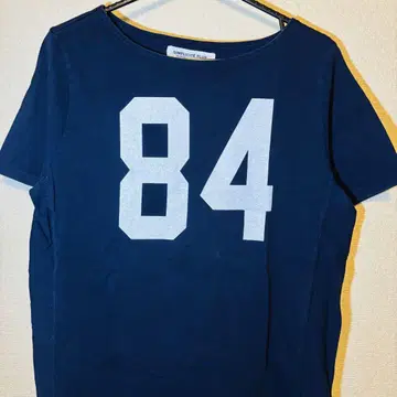 묶음 할인 심플리시떼 티셔츠 40 네이비 넘버링 티셔츠