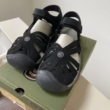 keen 킨 샌들 로즈 샌들 블랙 25cm