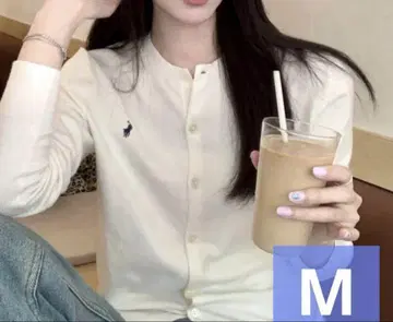 Polo Ralph Lauren 긴팔 가디건 아이보리 화이트 M