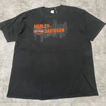 "HARLEY DAVIDSON 할리데이비슨 프린트 티셔츠