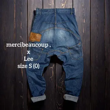 mercibeaucoup , x Lee 콜라보 사루엘 데님 팬츠 S