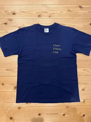 Chaos Fishing Club 티셔츠 네이비