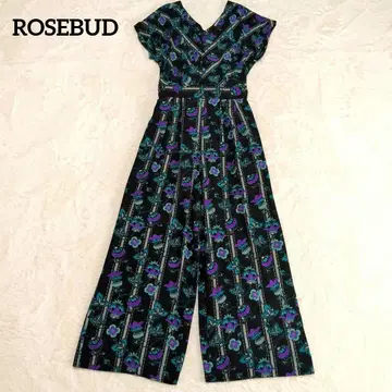 하자품 ROSEBUD 꽃무늬 올인원 V넥 F 사이즈