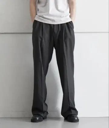 KAIKO WIDE SLACKS Grey 사이즈 1