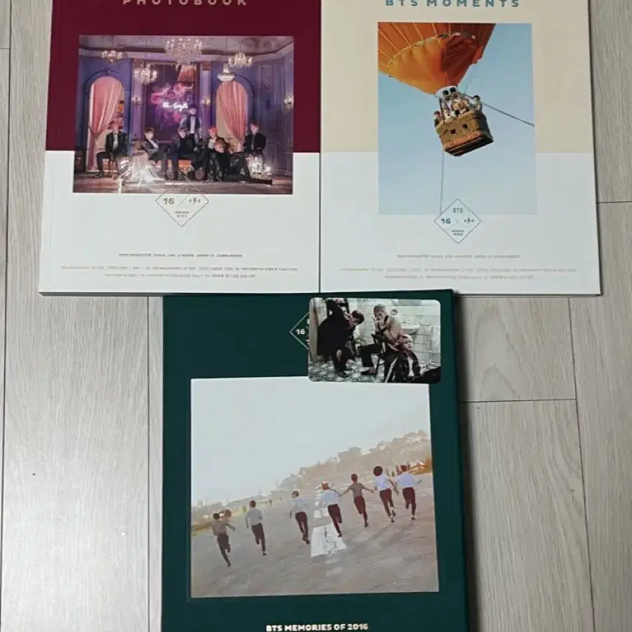 BTS BANGTAN BOYS Memories of 2016 Official DVD Photobook Set