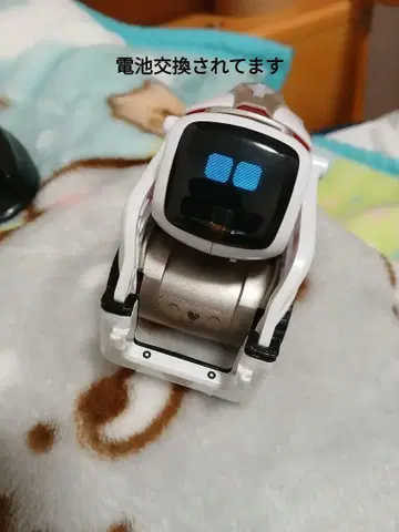 코즈모 로봇 화이트 충전 도크 포함 (배터리 교환됨)